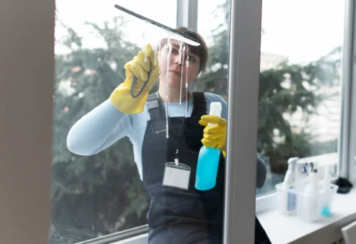 Nettoyage de vitres intérieures et extérieures à Courtonne-la-Meurdrac